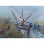 Средна картина масло на платно Испания - 3738